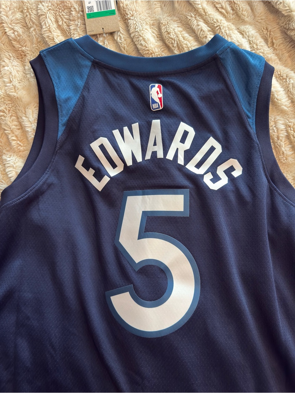 Nike Minnesota Timberwolves #5 Anthony Edwards jersey - NWT - Picture 4 of 4